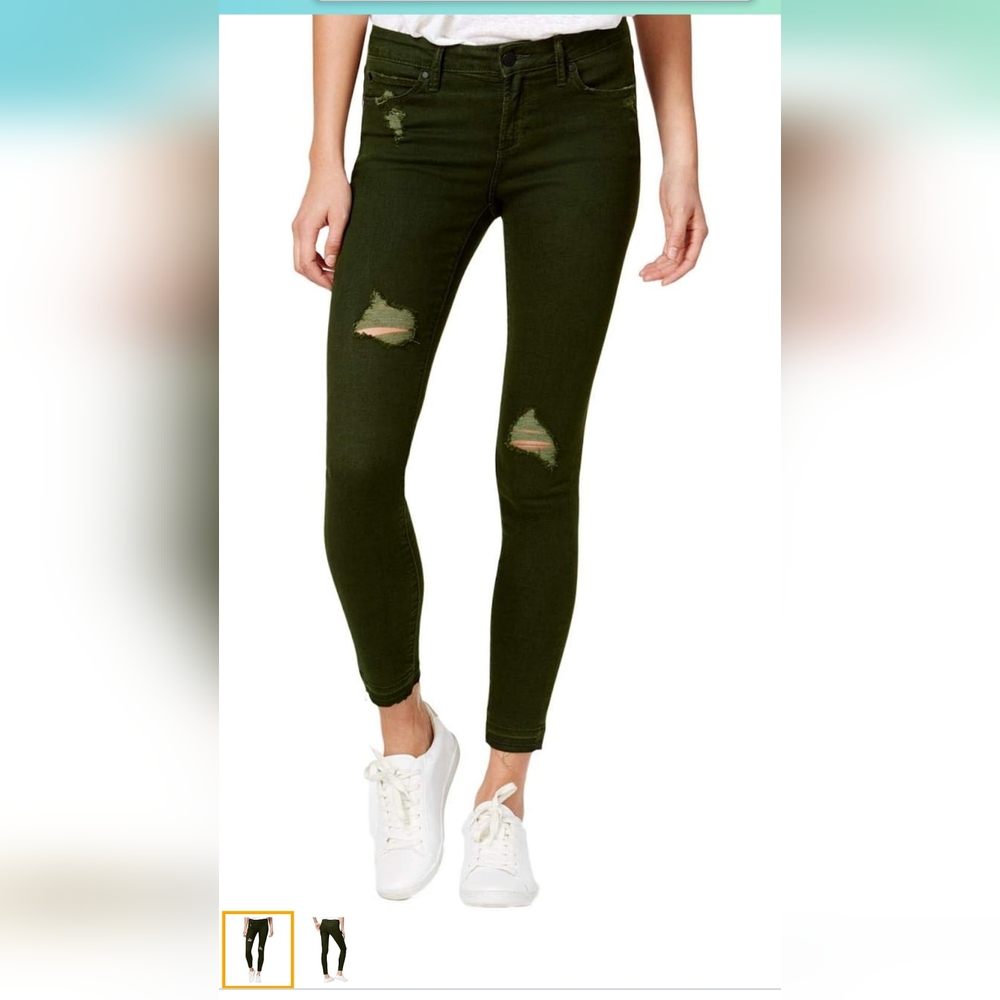 Articles of Society - Sarah Release Hem Murray Size 25, Olive Colour